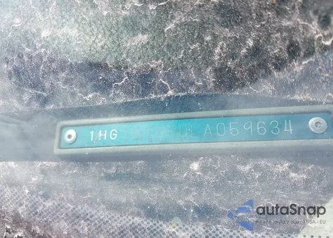 1990 Honda Accord Lx/Ex from USA, damaged, VIN 1HGCB7650LA059634